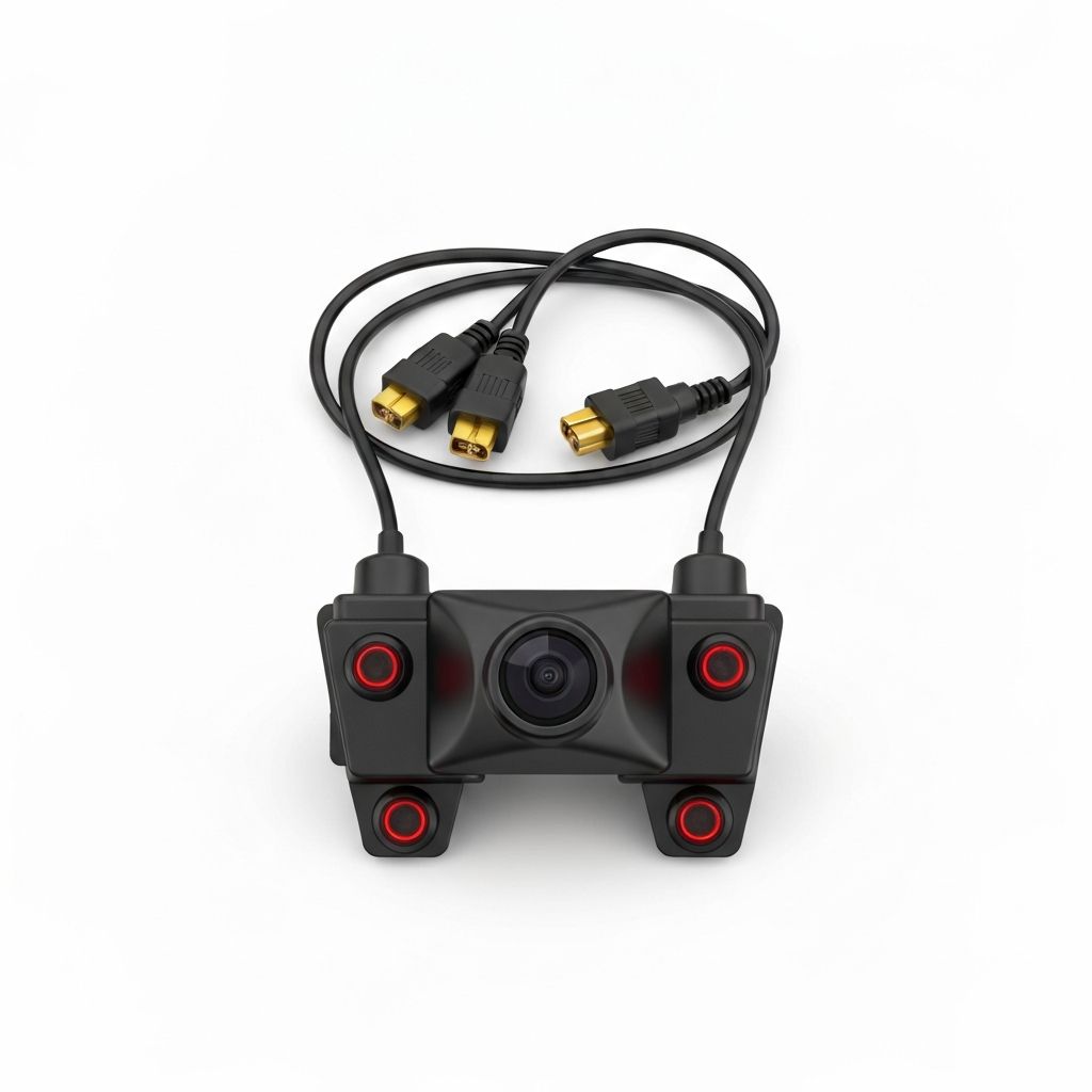 Kit Câmera + Sensor de Ré